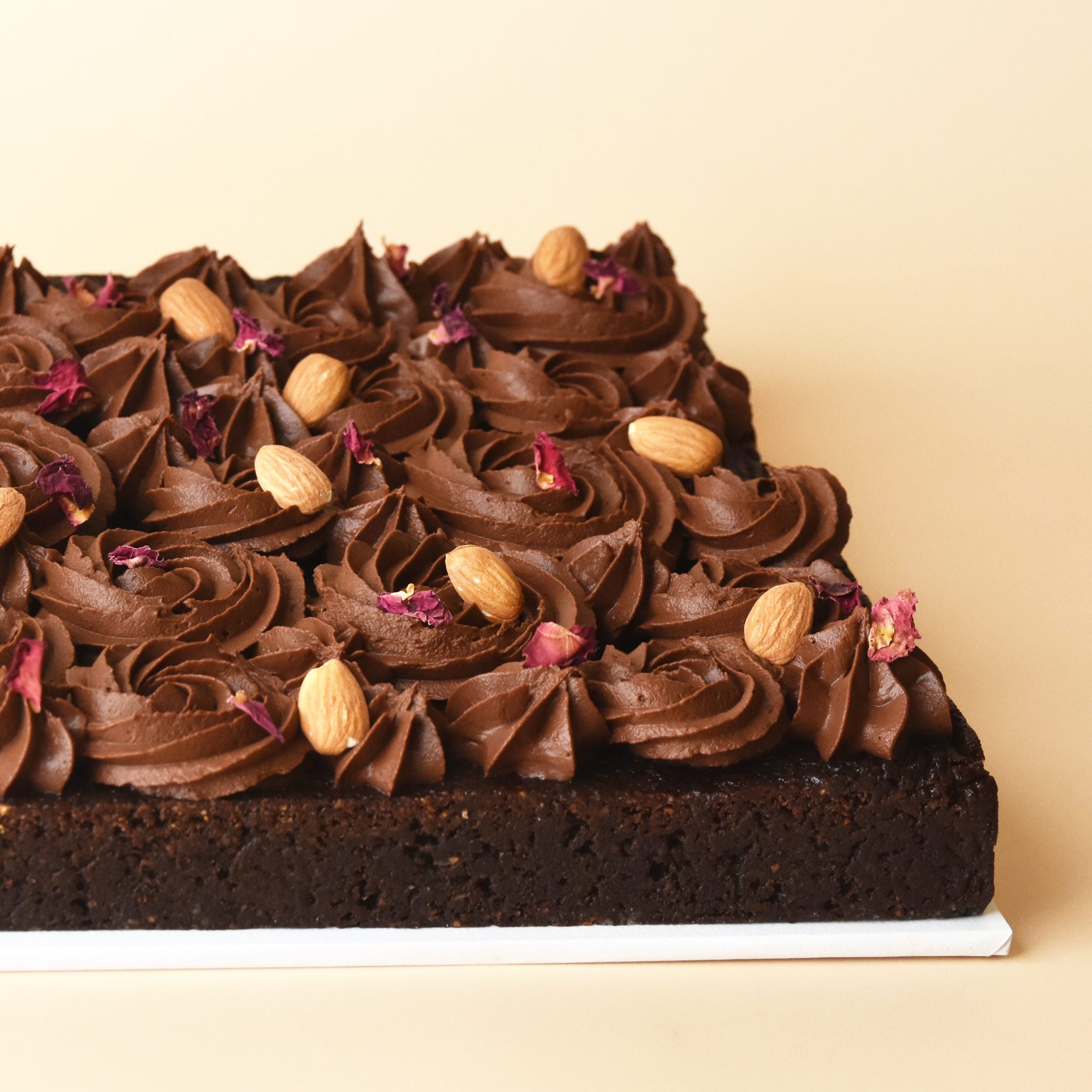 Brownie slab cake