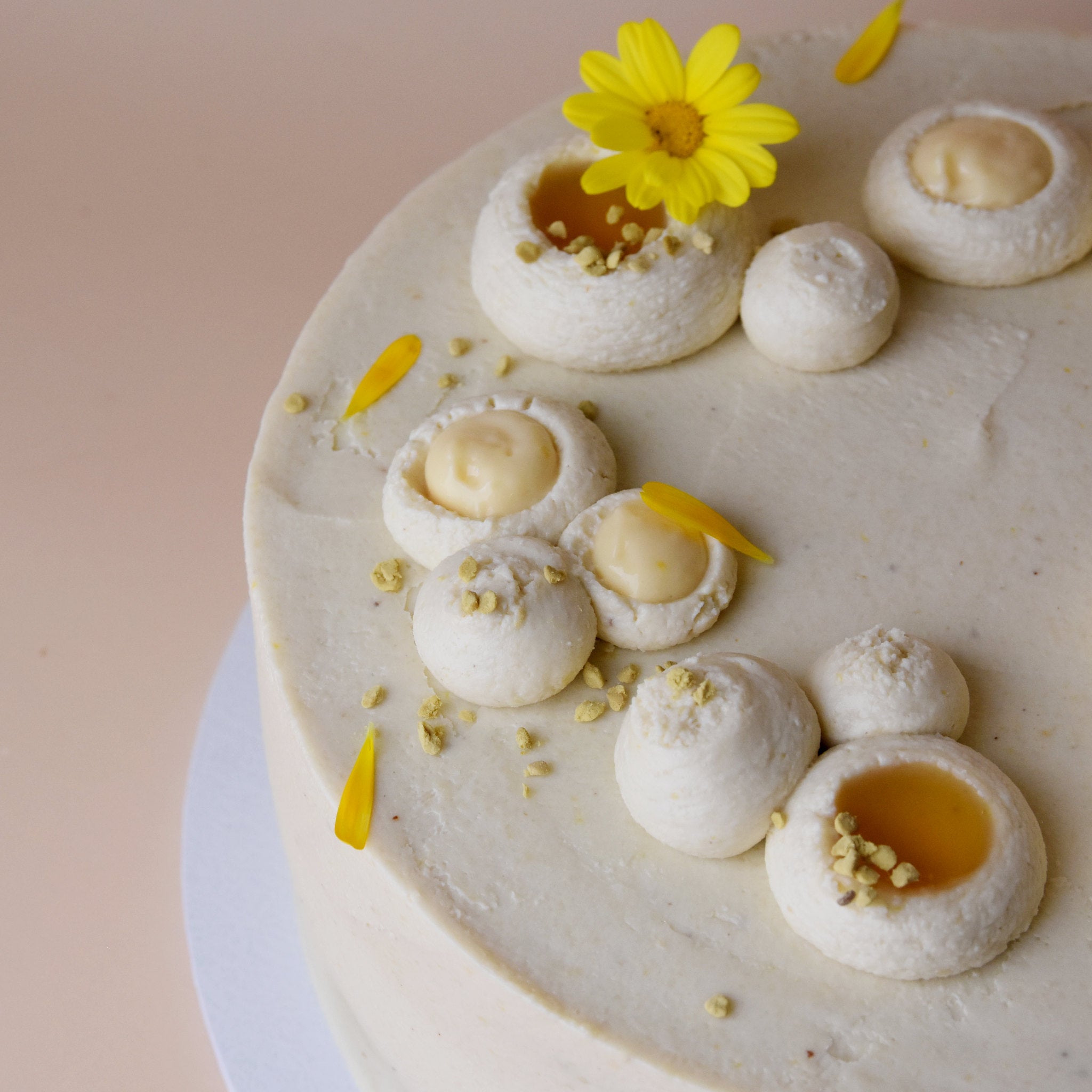 Lemon myrtle & honey cake