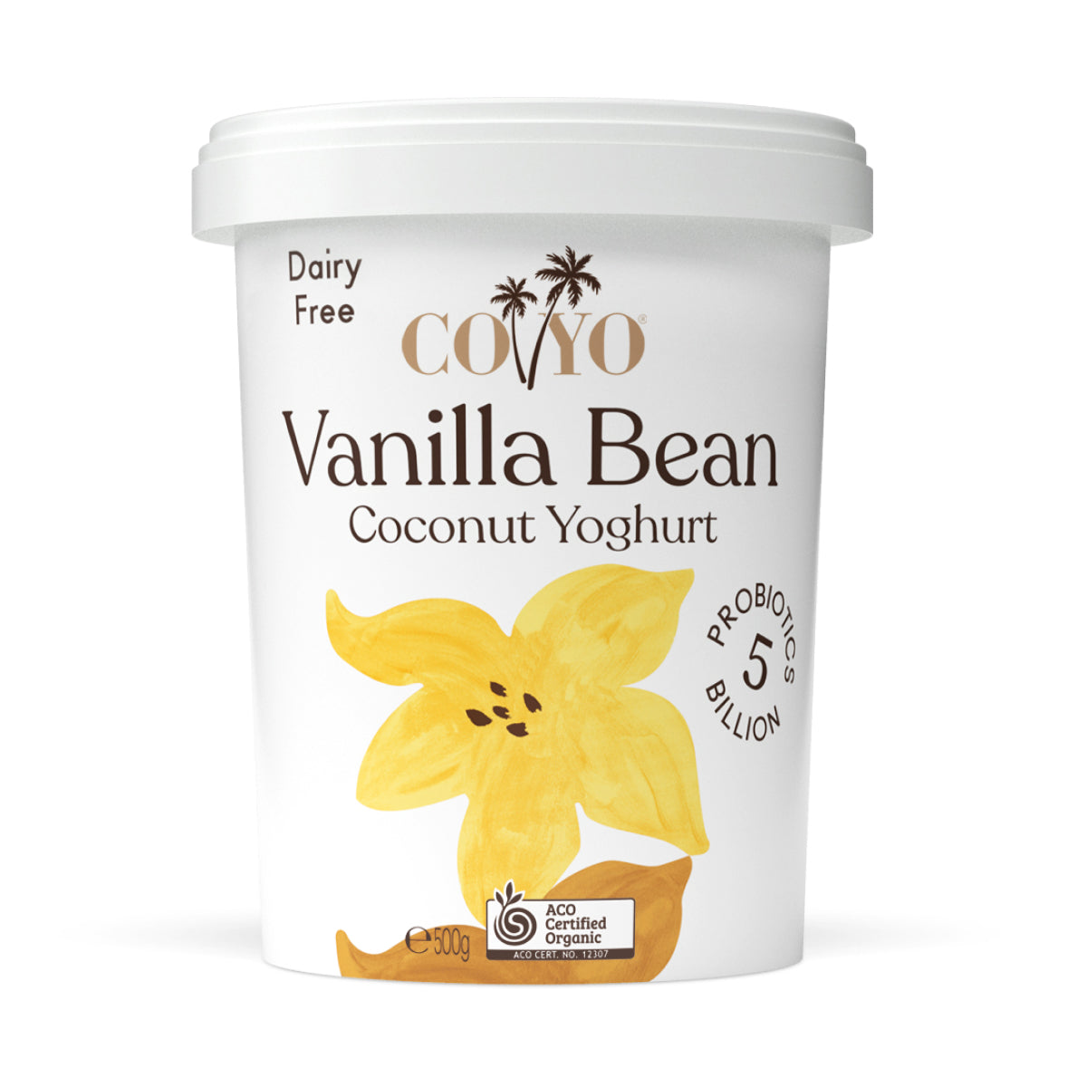 COYO Organic Coconut Yoghurt Vanilla Bean 500g
