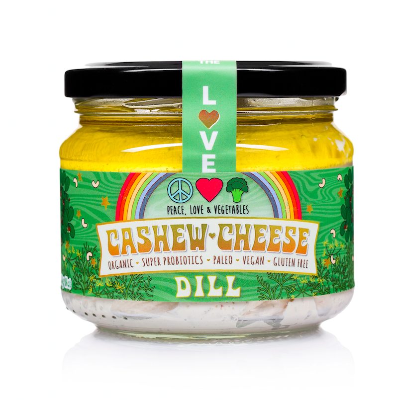 Peace Love Vegetables Organic Dill Cashew Cheese 300g