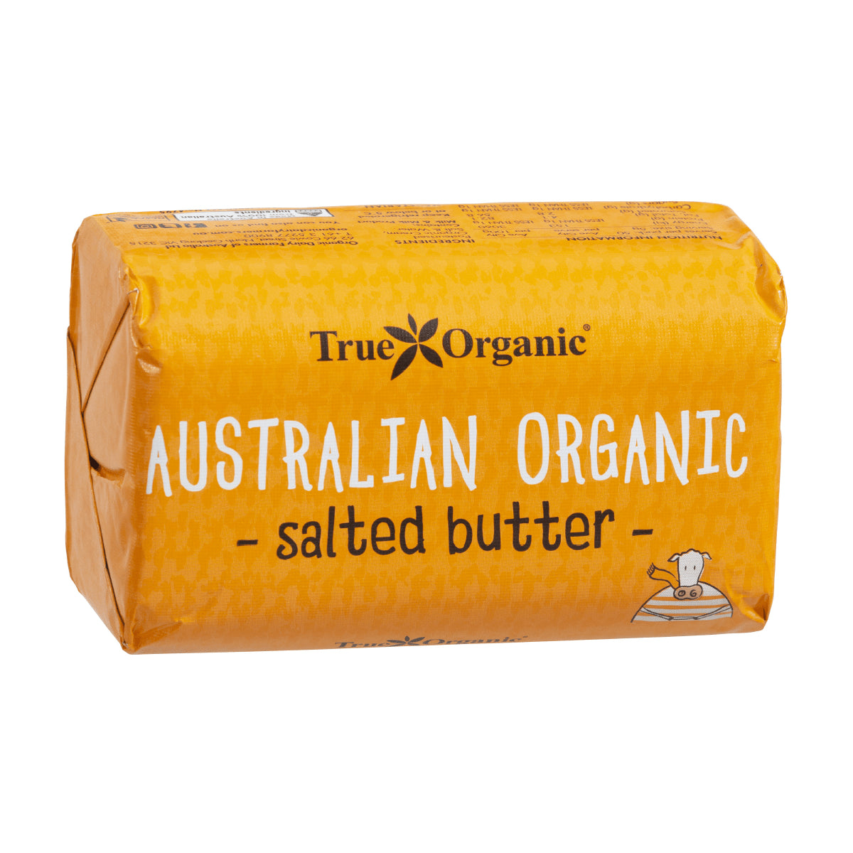 True Organic Australian Butter Salted 250g