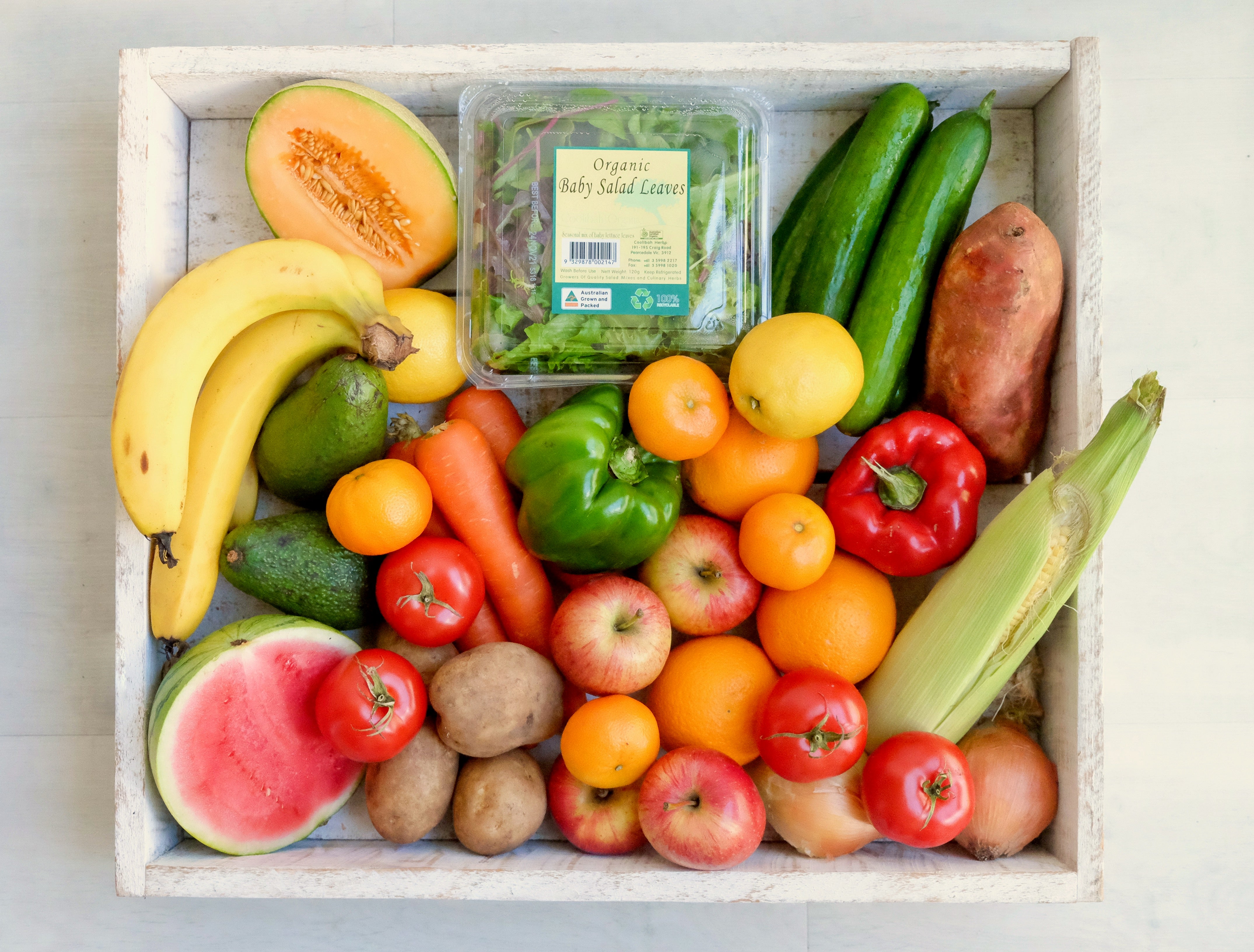 Medium Organic Fruit & Veg Box